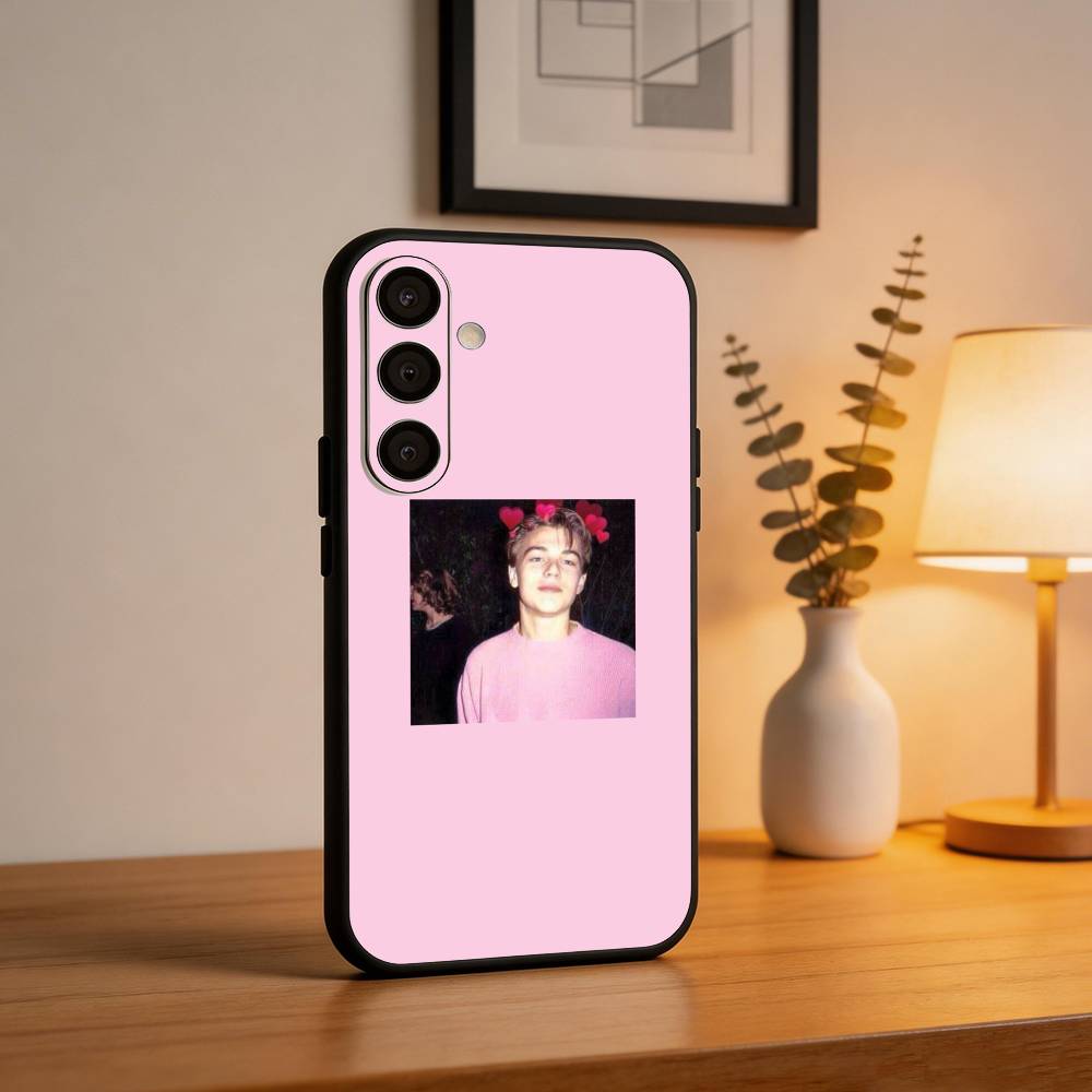 L-Leonardo dicaprio  Phone Case For Samsung  A73,A21s,A22,A31,A32,A52,A53,A71,A80,Soft Black Shell Samsung a31