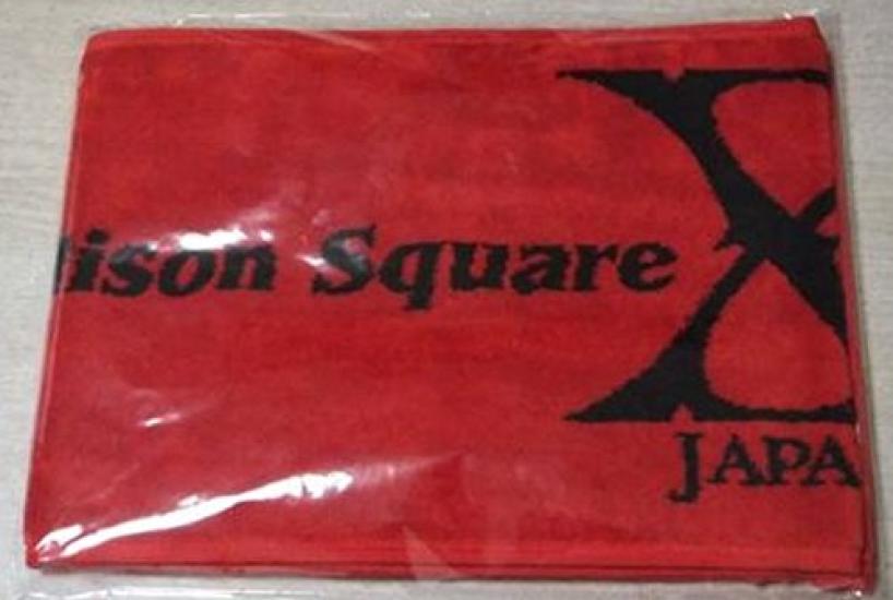 X JAPAN Madison Square Garden Yokohama Arena 2014 September 30th October 1st Official Merchandise Muffler Towel Pre-Game -