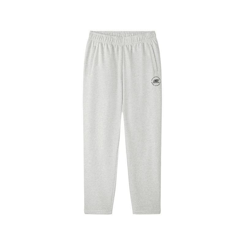 Skechers Comfortable Soft Simple Solid Color Straight Leg Knit Sports Pants Women bottoms L325W121-0248 S