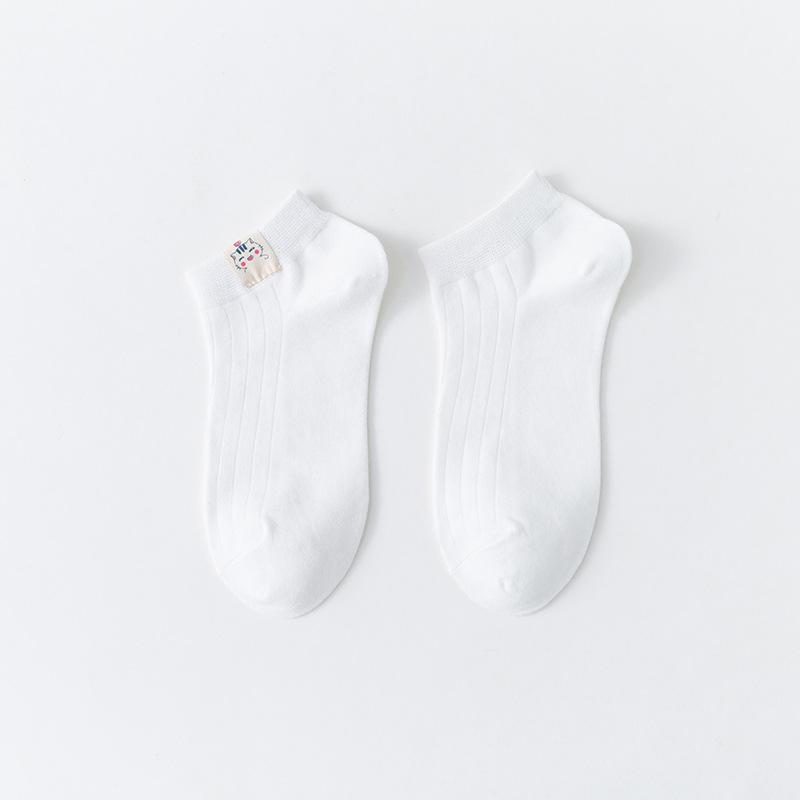 

Female Summer Thin Style with A Lovely Low Help Shallow Mouth Sweat Absorbing Boat Socks 1 pair
