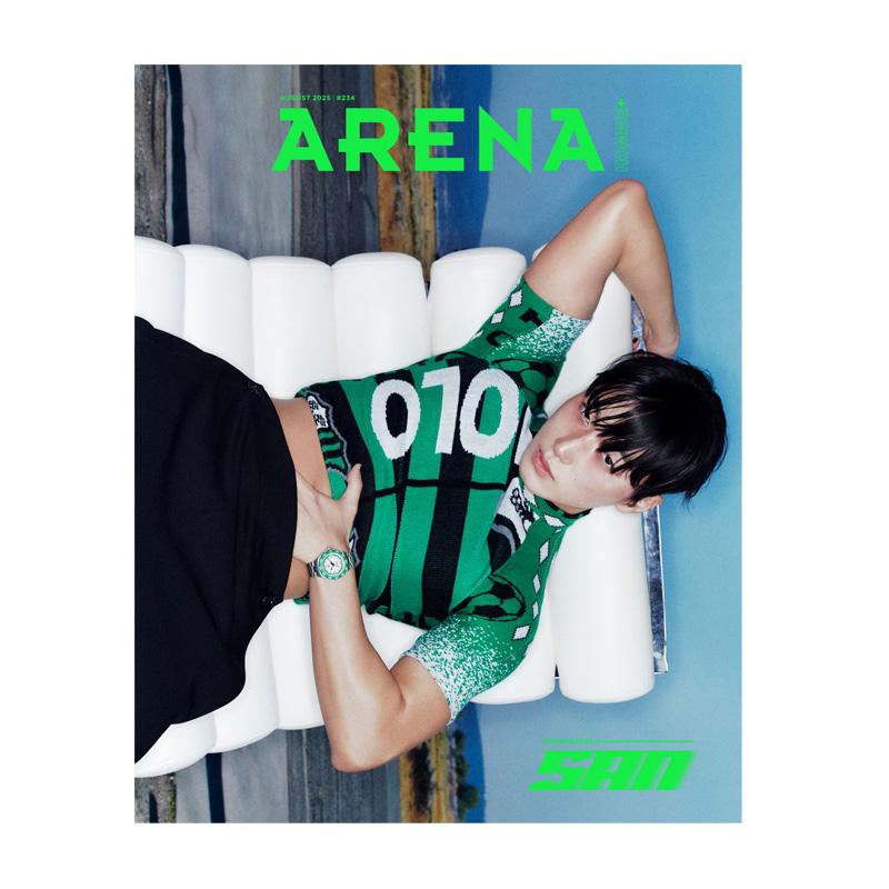 [PRÉCOMMANDE] Arena Homme+ F Type Août 2025 (Couverture: San d'ATEEZ)