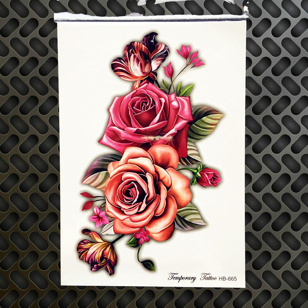 Tatouage Fleur Old School Femme Acheter 1PC Old School Sexy Desire Femmes Gun Infinity Naked Tatouage  Temporaire Floral | Joom