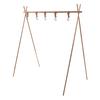 Lightweight Camping Hanging Rack Hook Design Aluminum Alloy Outdoor Camping Hanging Rack for BBQ