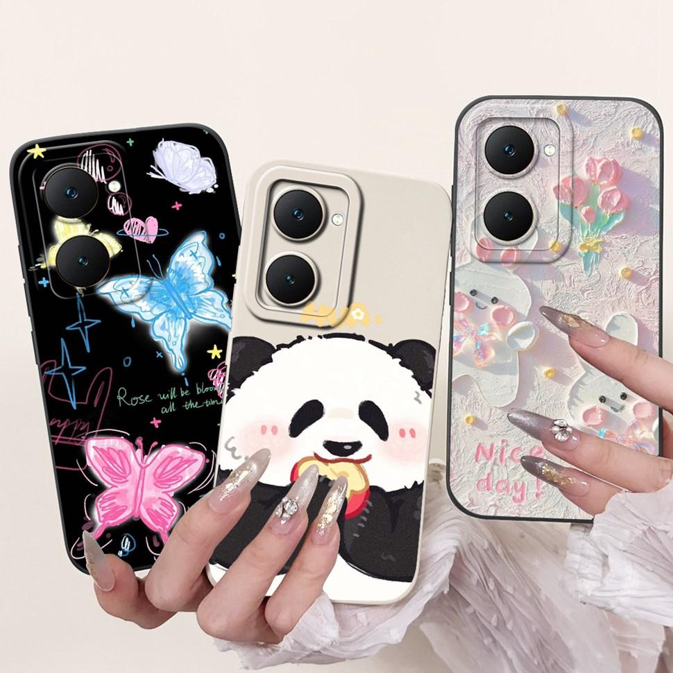 Fashion Painted Cover For Vivo Y03 Case Silicone Soft Slim Fundas For Vivo Y03 Y03T Y18 Y18i Y28s 4G Phone Cases Bags 6.56"
