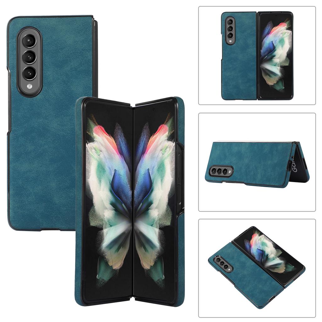 Luxury Retro Leather Phone Case for Samsung Galaxy Z Fold 4 Case Z Fold 3 Case Galaxy Z Flip 4 Case Z Flip 3 Anti-knock Cell Phone Protective Coque