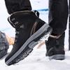 Winter Velvet Warm Cotton Shoes Lightweight Large Size Outdoor Northeast Snow Boots Non-slip Simple Versatile Men's Shoes