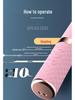 Women's Vibrating Massage Wand with Telescopic Motion and Stimulating Functions