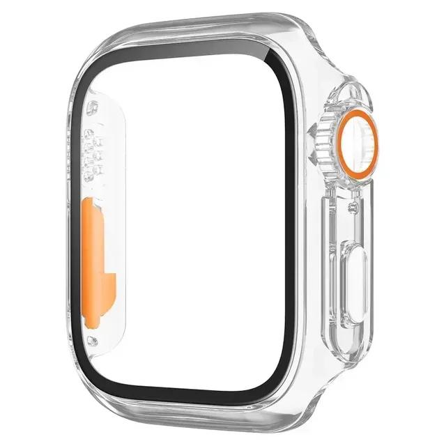 Glass+Cover For Apple Watch 11/10 Case 46mm 42mm Ultra 3 2 49mm 44 45mm 41 40mm Screen Protector Bumper iwatch series 9 8 7 5 SE