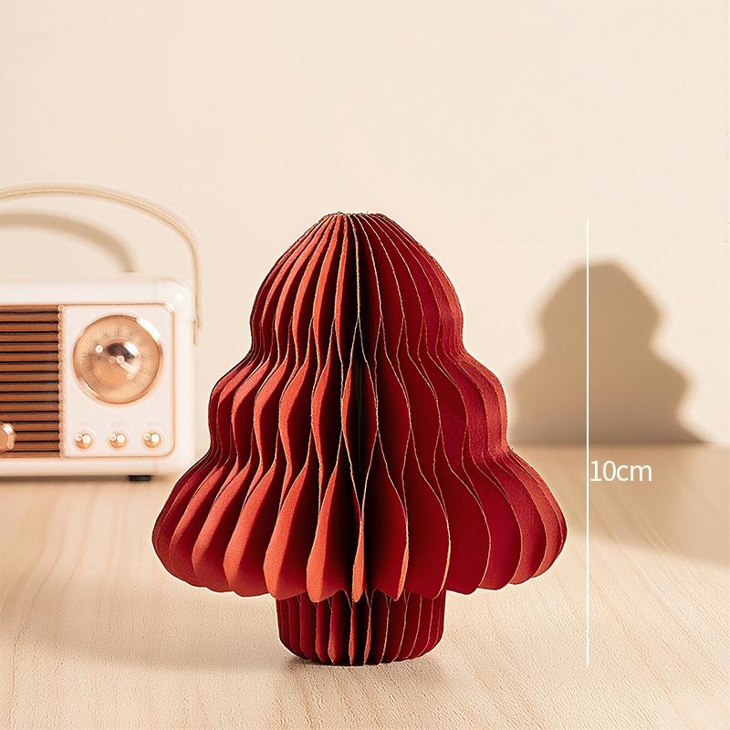 Christmas Tree Ornament Christmas Decoration 2026 3D Honeycomb Ball Desk Accessories Xmas Tree Navidad Decoraciones