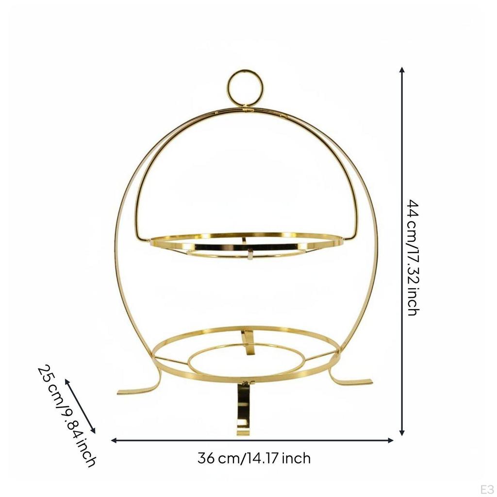 Cake Stand Light Luxury Dishwasher Dessert Holder for Afternoon Tea,