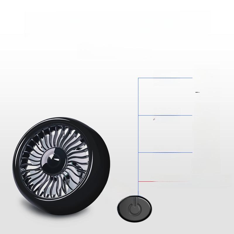 12V/24V High-Power Vehicle Cooling Fan for Cars and Trucks