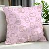 Cartoon ccapybara Cushion Cover Cushion Cover Set Pcs x x x Pillowcase Decorative Sofa Home Decor