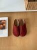 Soft-Soled Bag Head Lazy Row Shoes Women'S Half-To Spring Boken Slippers Flat-Soled Mullers