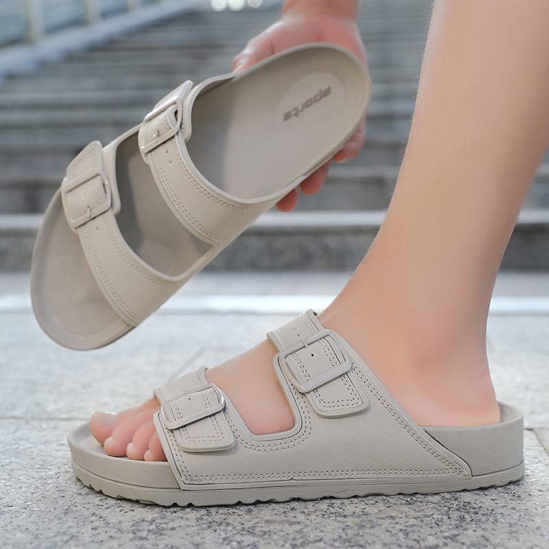 Sommarmode Lätta Utomhustofflor Strandskor Vardagssandaler Hemtofflor och Flipflops