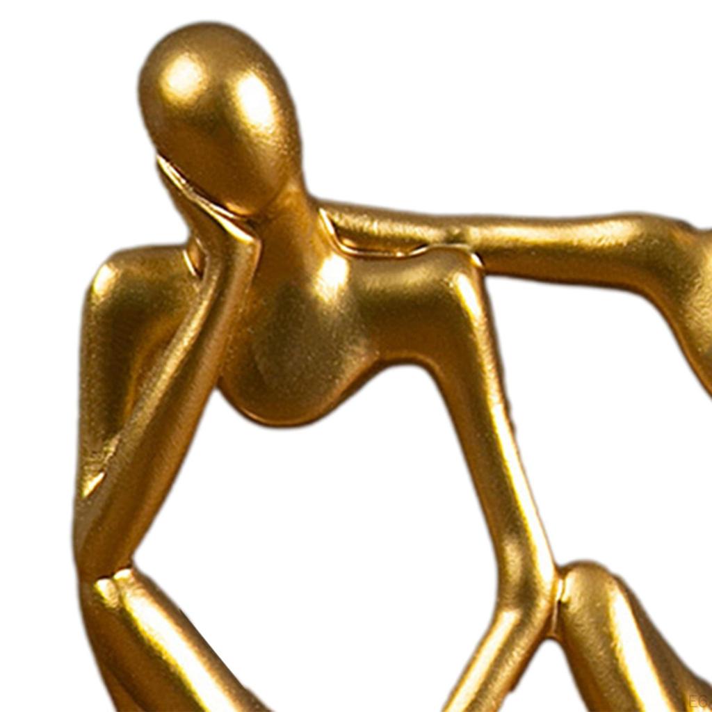 Abstract Thinker Figurine Sculpture for Home And Event Decor
