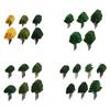 Model Trees Miniature Trees Realistic Desktop Ornament Fairy Garden Decor Movie