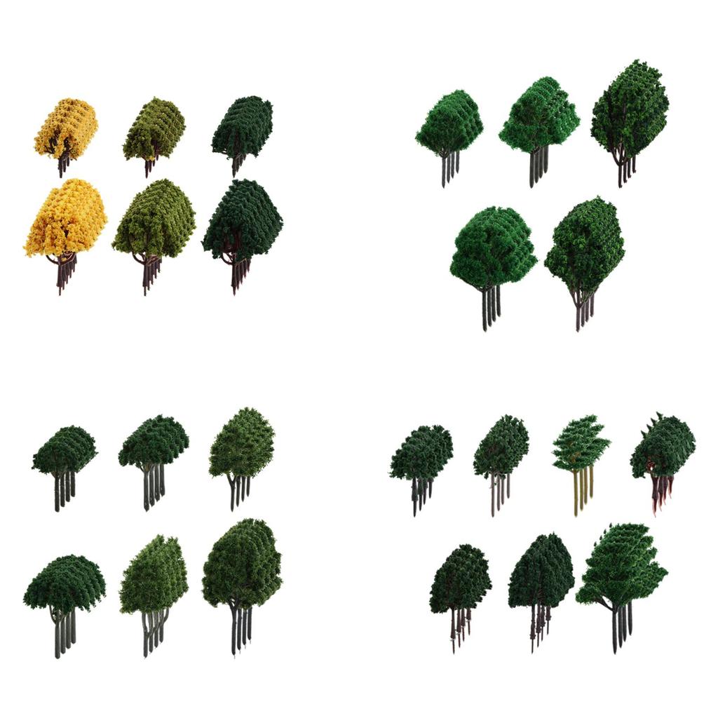 Model Trees Miniature Trees Realistic Desktop Ornament Fairy Garden Decor Movie