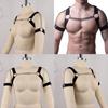 Elastic Body Chest Harness Chain Strap Leathers Punk Chain Choker Men Chest Harness Nightclub Cosplay Costume Accessory