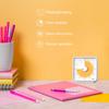 Conchstar Visual Timer for Children Silent Countdown Timer with Visible Ideal for Home Learning and School for Children with ADHD and Autism - Time,