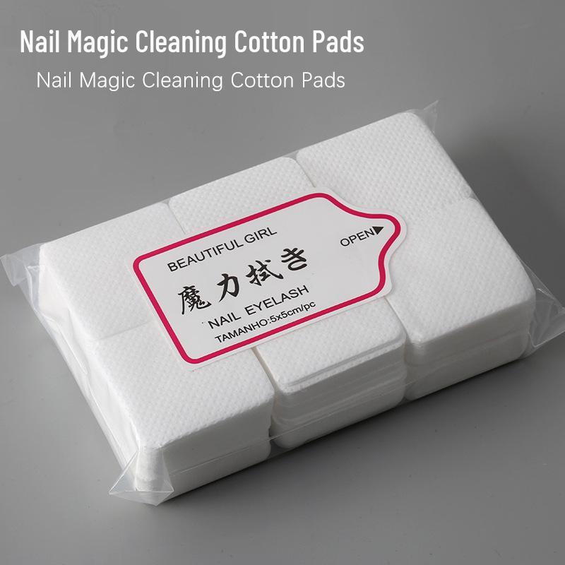 

Magic Cleaning Pads: Nail Art & Eyelash Glue Wipes with Nail Polish Remover