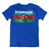 Azerbaijan Flag Tshirt T-shirt Tee Top City Map Wonderful BEST Tricot SOUVENIR