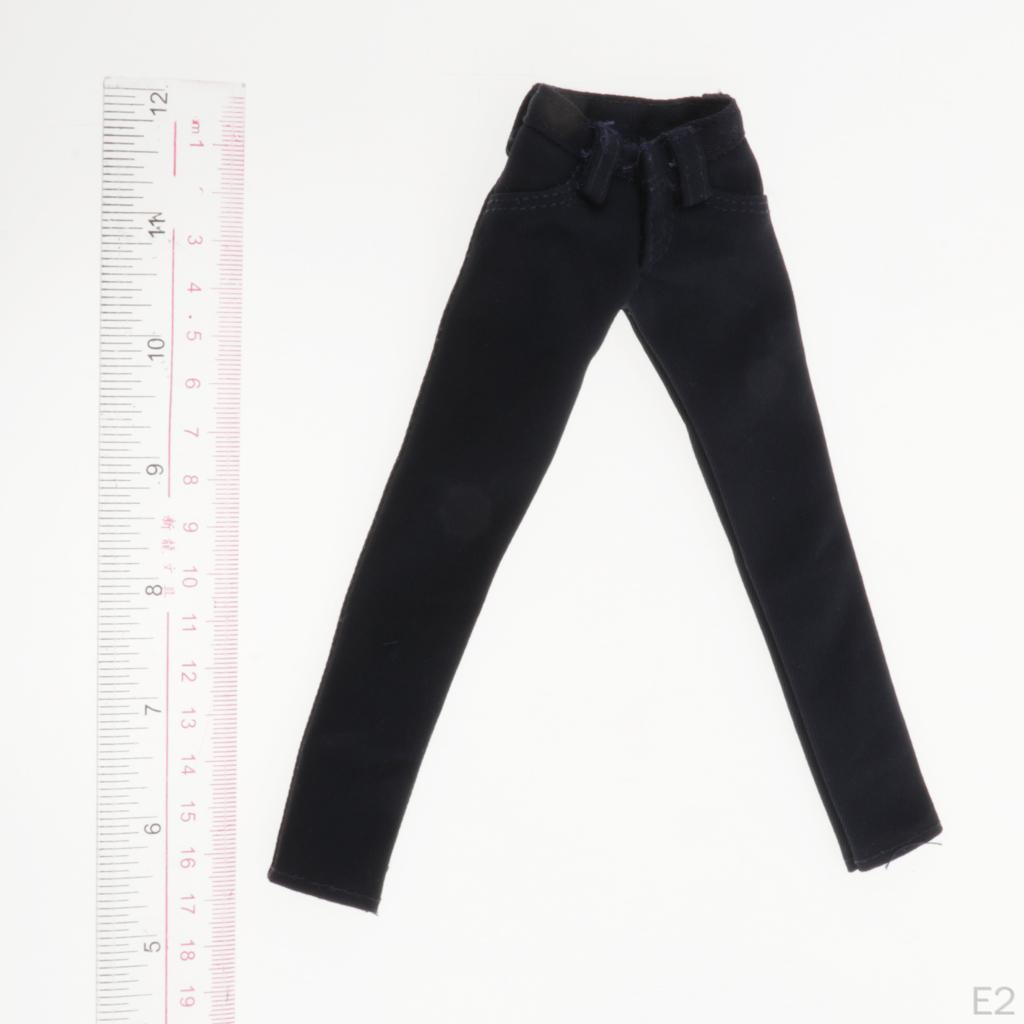 1/6 Handcrafted Pants Casual Trousers Male Doll Action Figures DIY Accs
