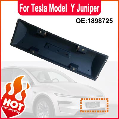 Front License Plate Frame 1898725-00-E EU Version Holder Bracket For Tesla Model Y Juniper 2025 2026 Auto Exterior Accessories