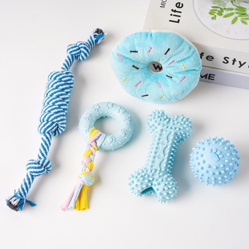 Durable TPR Dog Teething Stick: Bite-Resistant, Self-Play, Boredom Relief Toy
