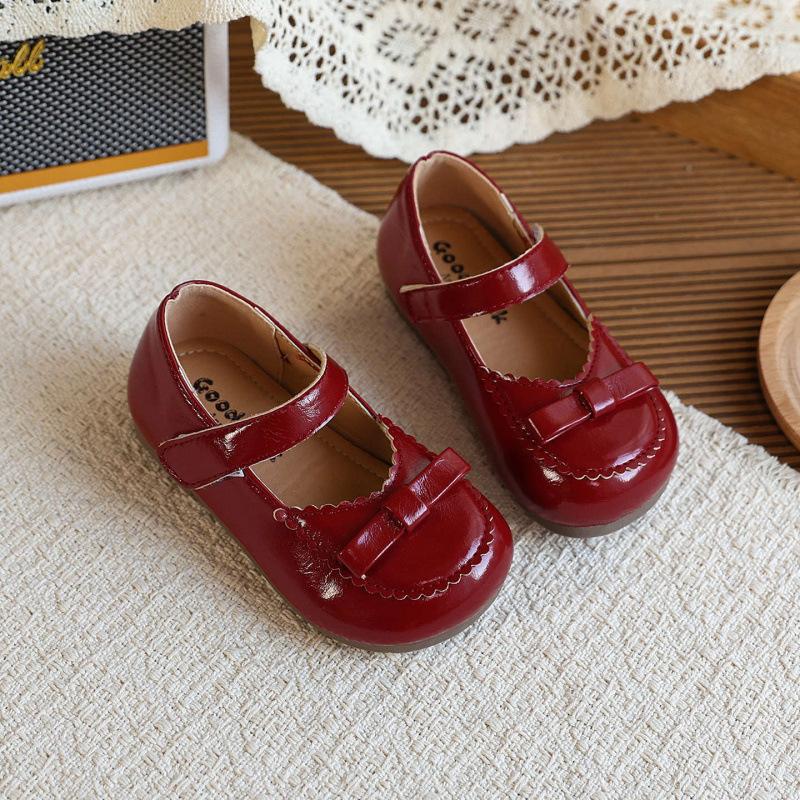 Retro-style New Girls' Shoes with Soft Soles - Single Shoes
