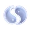 3D-Candle Mold Tai Chi Yin Yang Candle Silicone Mold Handmade Soap Mold DIY Fondant Candy Mold Chocolate Decorating Tool