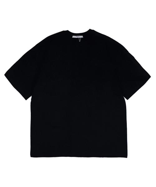 CRISCELO (Unisex) Plain Layered T-Shirt 2-Pack - (Black / White 20-Count Oversized Fit)