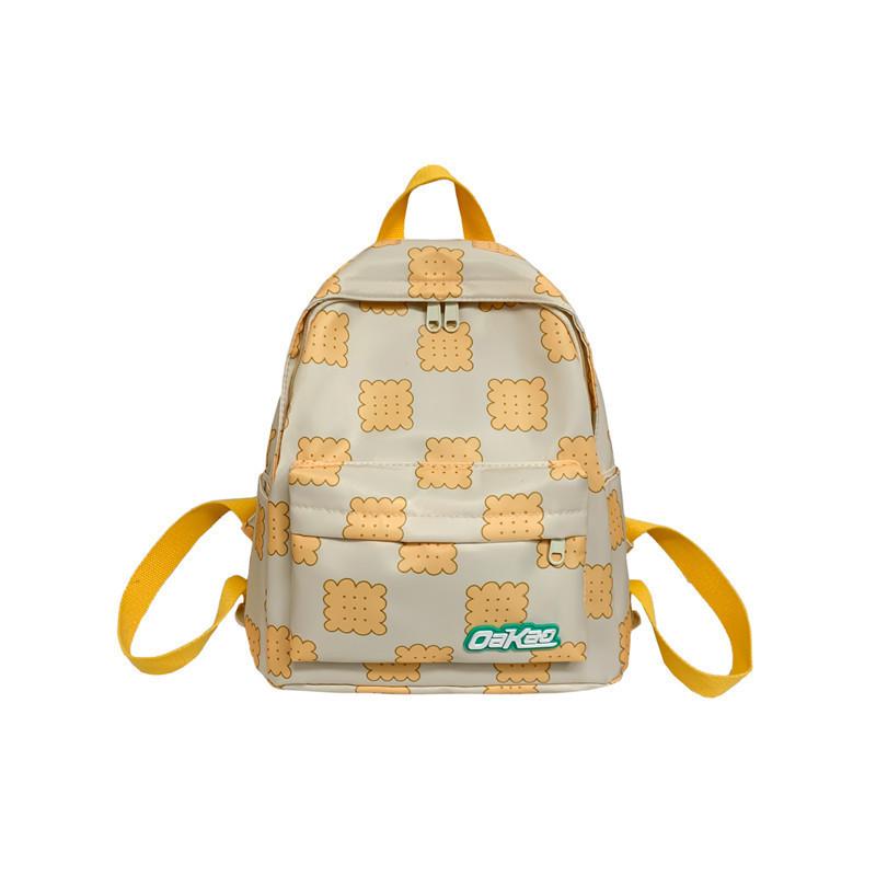 2024 New Korean Style Fashionable Sweet Cartoon Backpack Nylon Material
