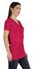 Inkmeso Long Length Notch Neck Top For Women Basic Cotton Tee Shirt w  Pocket Patch Legging