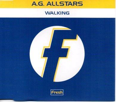 

CD A.G. ALLSTARS Walking FRSHD55 Fresh 1996 UK Dance Electronica Used
