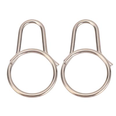 Quick Release Keychain Innovative Keychain Ring Stylish Waist Car Key Chain for Men