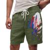Herren Sommer Große lässige lockere Sporthose Strandshorts