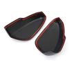 1Pair Carbon Fiber Look Rearview Mirror Cover For Mitsubishi Eclipse Cross 18-23