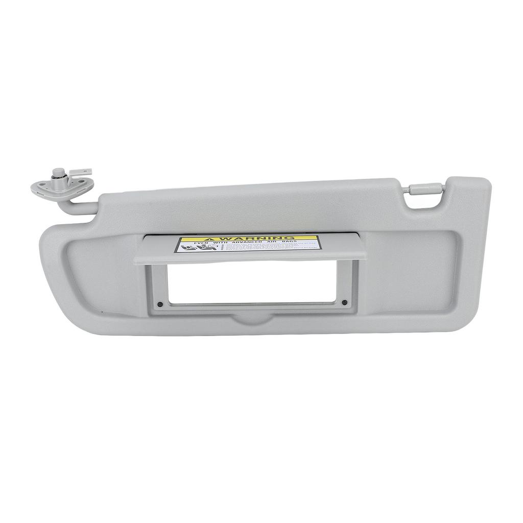 Sonnenblende Grau Blendschutz Klarer Spiegel Sonnenschutzblende mit Sonnenblendenclip für Civic 2006 bis 2011 Linke Fahrerseite