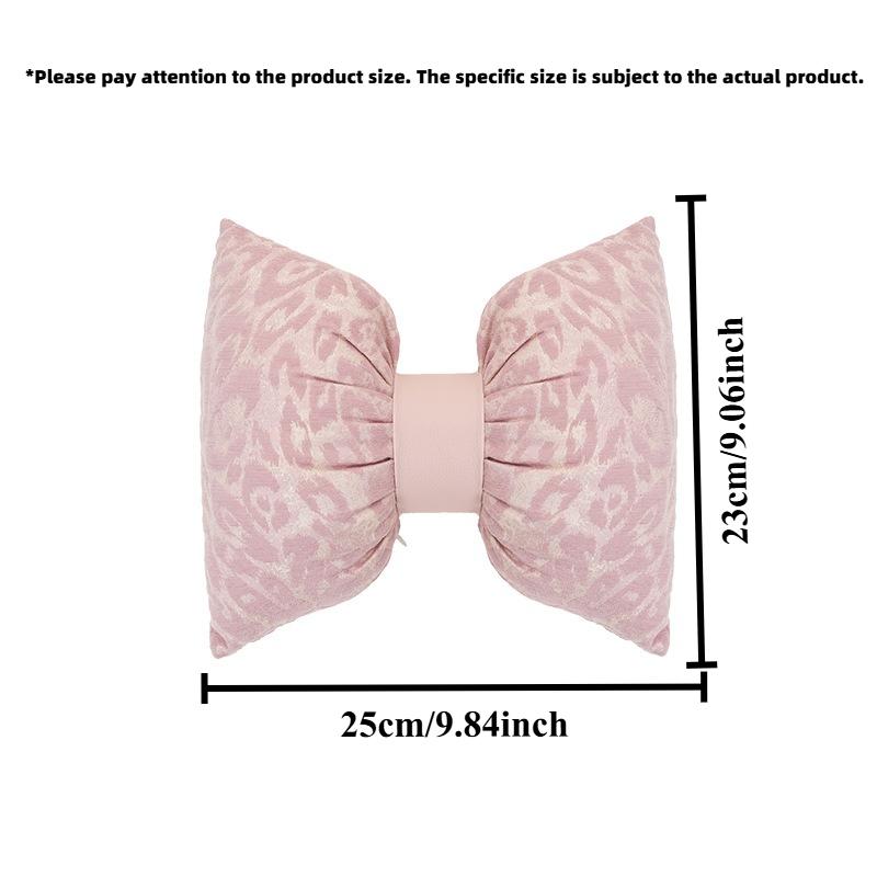 Leopard print car headrest and neck pillow, comfortable car soft and comfortable neck pillow, car interior supplies