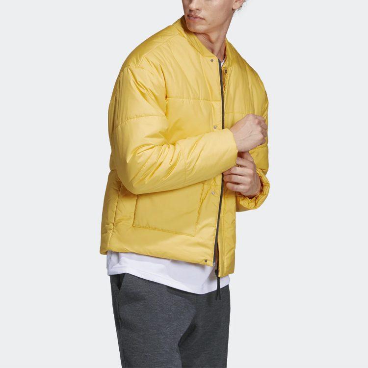 adidas Puffer Jacket Men's Yellow DZ1431