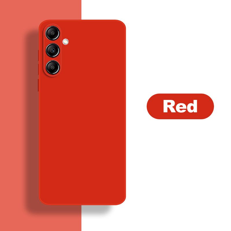 

Чехол для Samsung Galaxy S25 FE, Чехол для Samsung S25 FE, Мягкий бампер из жидкого силикона, Защитные чехлы для телефона для Samsung S25 FE Funda For Samsung S25 FE красный