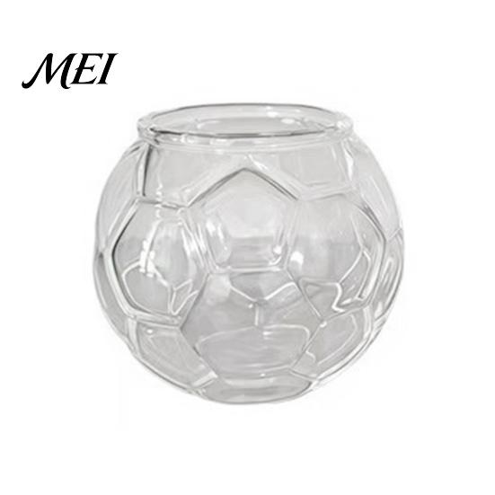 Football Drinking Glass Soccer Beer Glass, Shaped Whiskey Cup, Large Capacity Football-themed Drinkware Mug for Craft Beer, Home Bar Sports 1pc