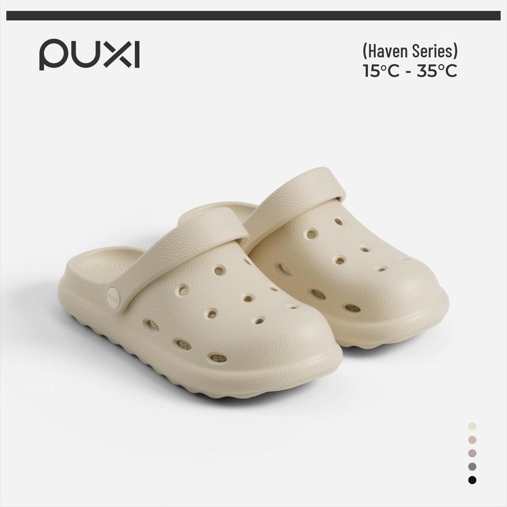 Puxi Xiaokui Yangdong Women's High-Style Summer Closed-Toe Non-slip Beach Clogs and Men's Flat Sandals.