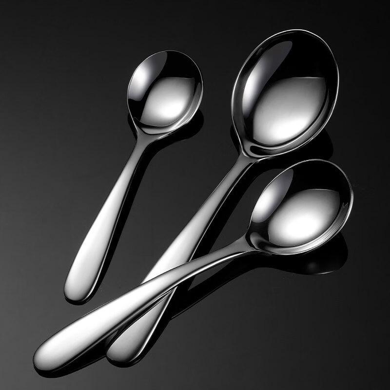 Stainless Steel Deep Round Spoon