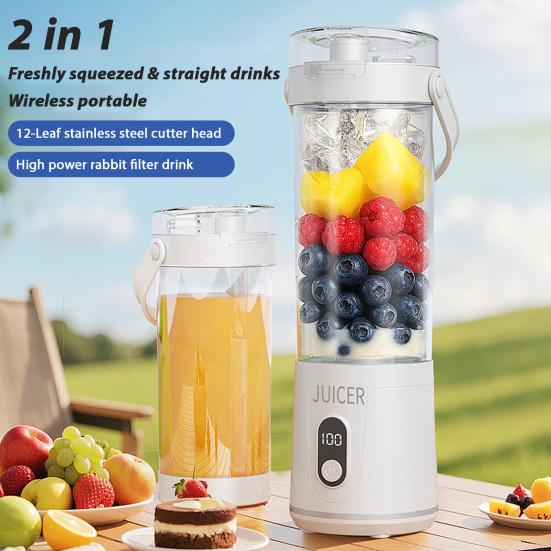 Fruit Juicer Personal Portable Blender Large Capacity Food Grade BPA