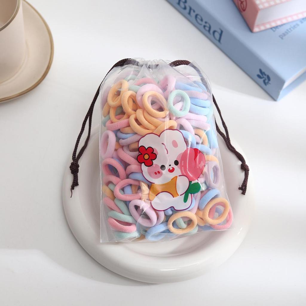 Small 2023 Baby Hair Ring: Cute Rubber Band Hair Accessories for Girls