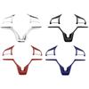 Autocollant de Garniture de Couvercle de Panneau de Volant de Voiture pour Nissan Qashqai J11 Xtrail T32 Rogue Note Versa Kicks Juke Micra Leaf Sentra