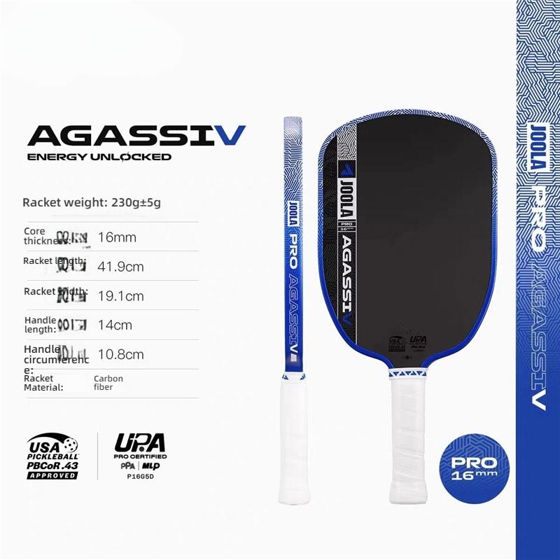 5th Gen Thermoformed Carbon Pickleball Paddle 16mm Dynamic Energy Core High Performance Competition Racket