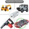 799 DC Motor 12-24V 20000RPM Large Torque Micro Motor with Double Ball Bearing for Power Tools Vacuum Cleaners Fans DIY Toys