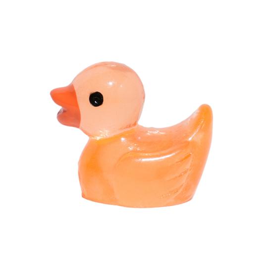 

Креативный орнамент в виде утки, светящаяся в темноте декоративная полупрозрачная игрушка для декора приборной панели интерьера оранжевый